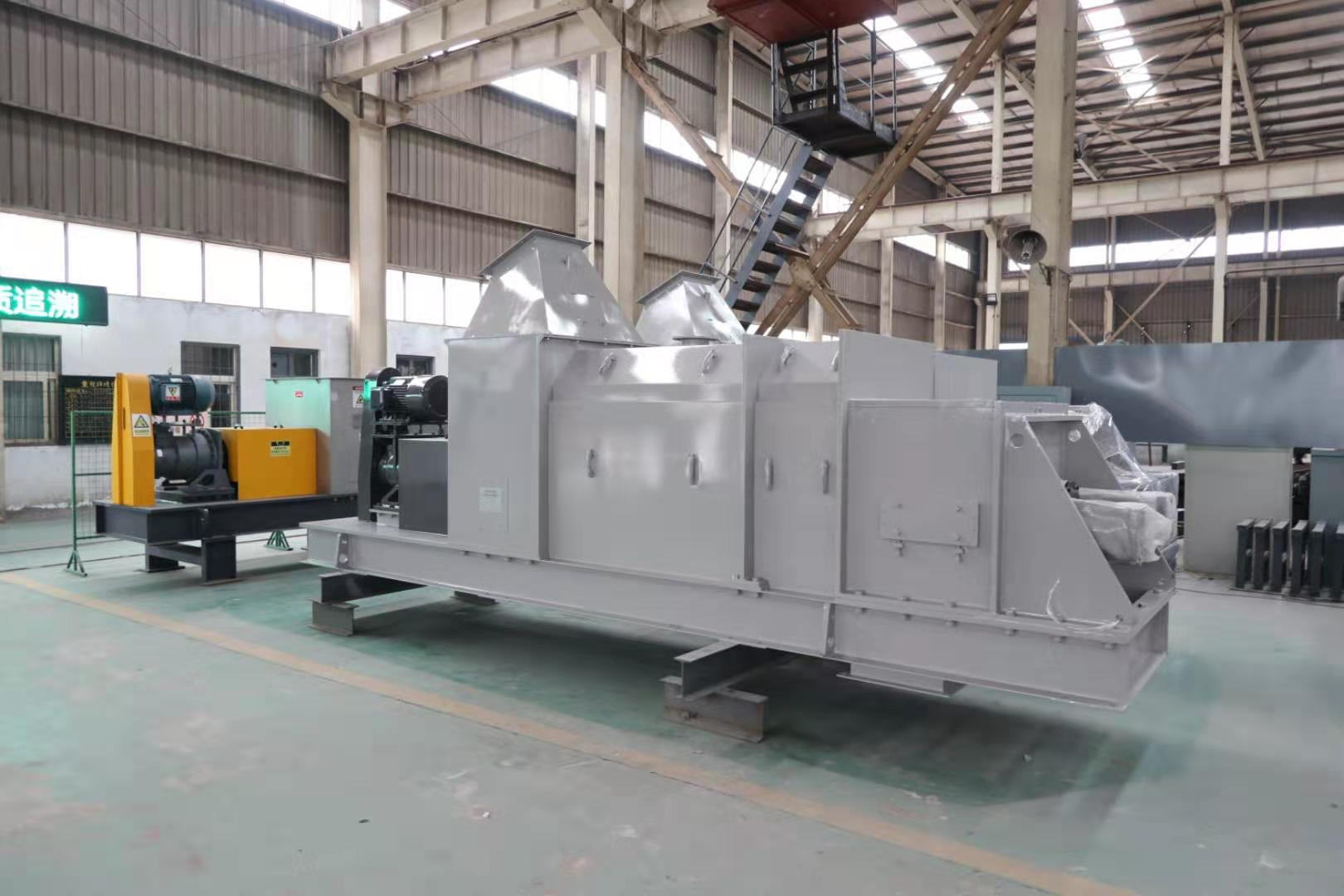 中天星火提醒餐廚垃圾脫水機開機準備工作