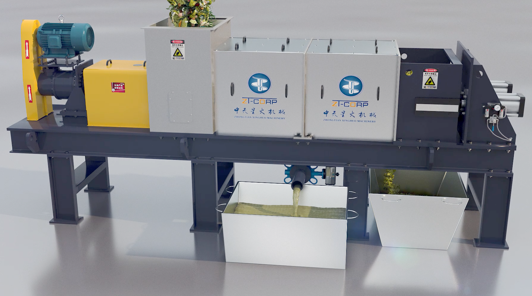 螺旋壓榨脫水機適用范圍有哪些