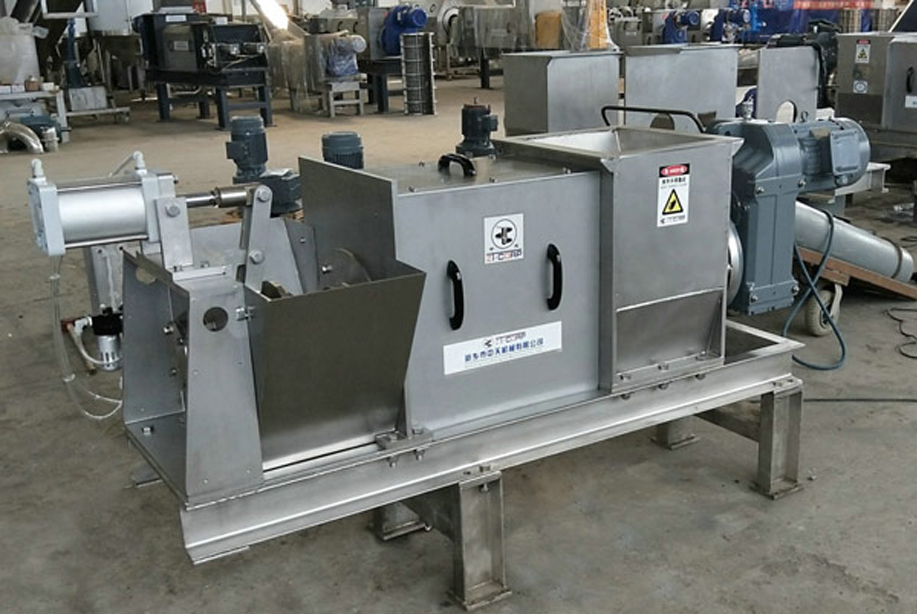 食品加工企業用螺旋擠壓脫水機夏季保養維護要點