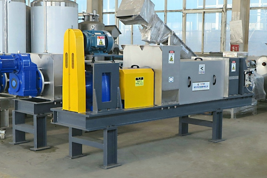 螺旋壓榨脫水機的選型與操作要點